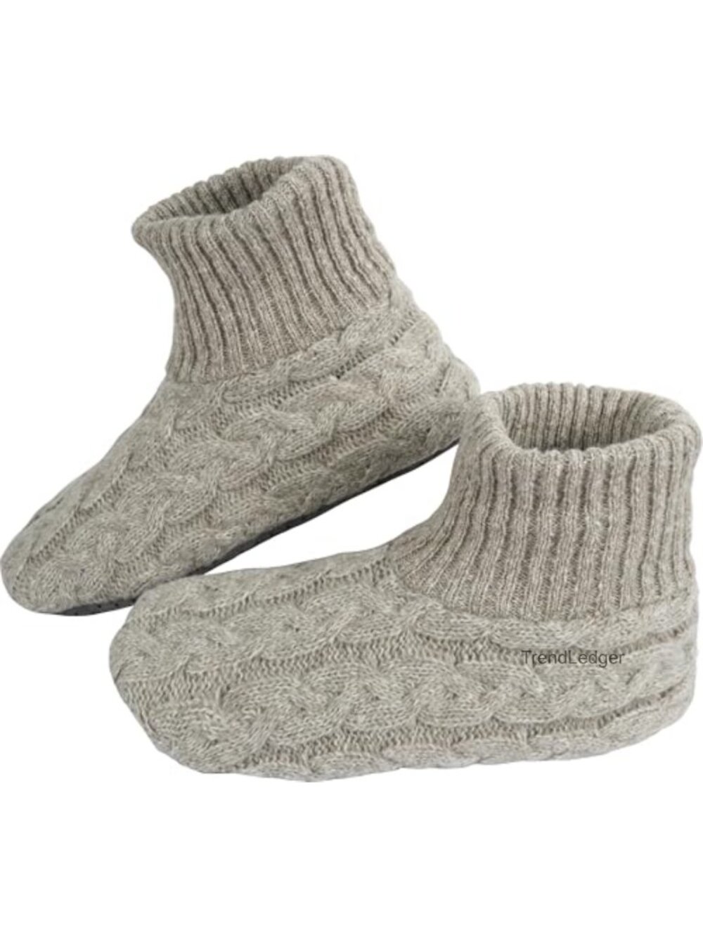 Fuzzy Fleece Lined Slipper Socks Non Slip Grips Cozy Winter House Socks